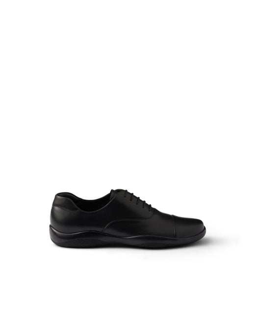 Scarpe Stringate Toblach di Prada in Black da Uomo