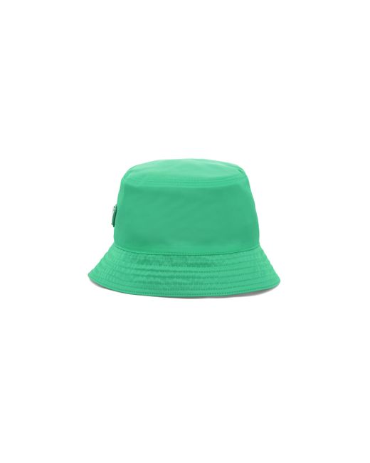 Prada Green Nylon Bucket Hat