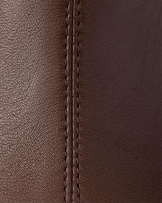 Prada Brown Stiefeletten Aus Nappa-Leder