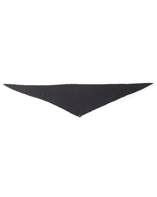 Prada Black Cashmere Shawl