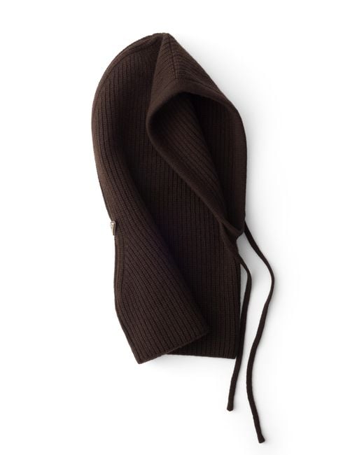 Cappuccio di Prada in Black