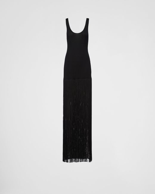 Prada Black Silk Dress