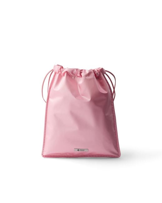 Prada Pink Wish Silk Duchesse Pouch
