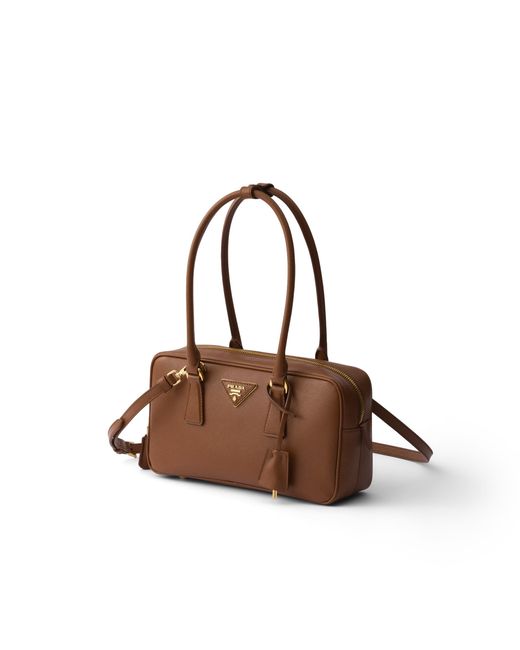 Bauletto Small di Prada in Brown