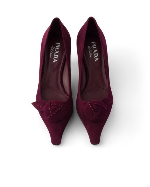 Décolleté di Prada in Purple
