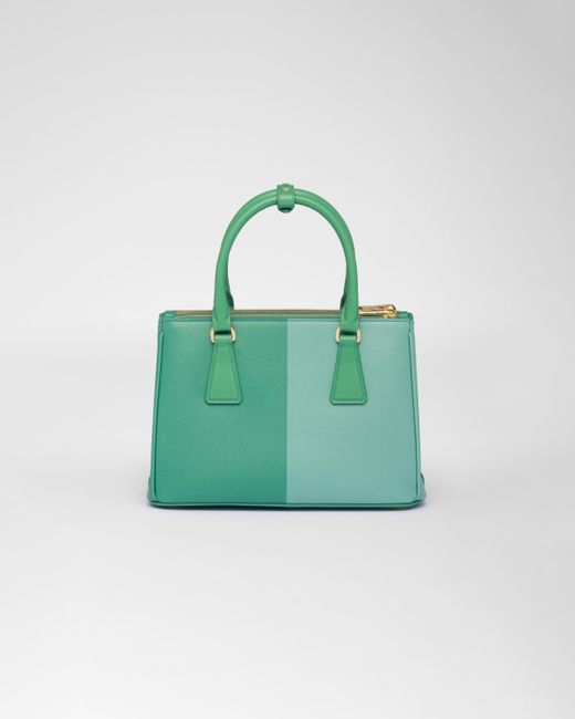 Prada Green Small Galleria Saffiano Special Edition Bag