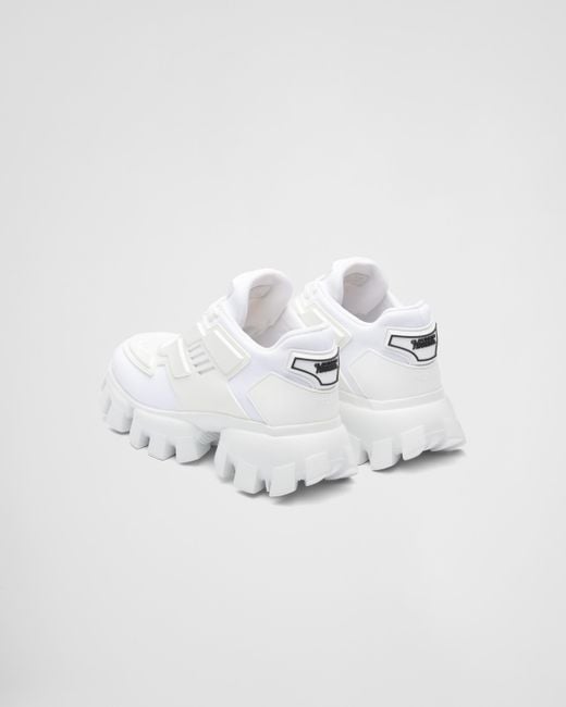 Prada White 'Cloudbust Thunder' Sneakers