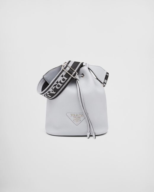 Prada Leather Bucket Bag Lyst