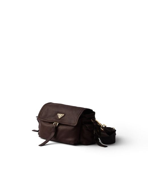 Borsa Explore Medium di Prada in Brown