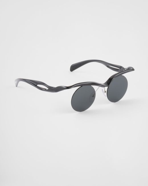 Prada Blue Runway Sunglasses for men