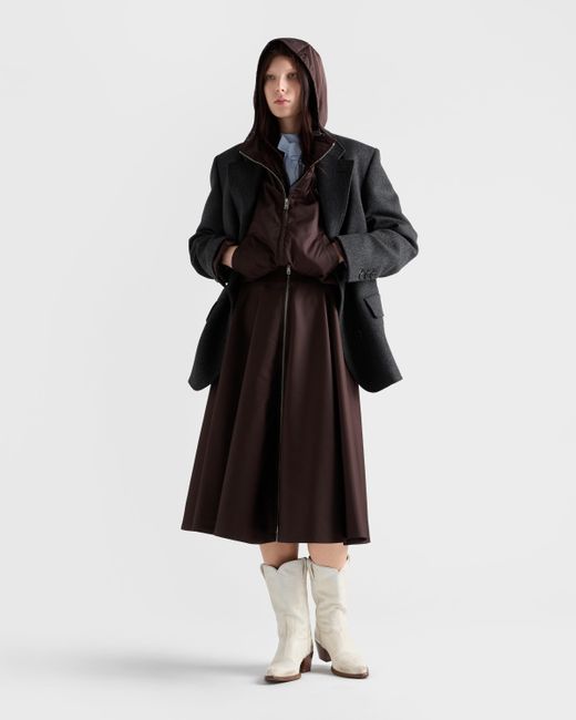 Prada Brown Re-Nylon Blouson Jacket
