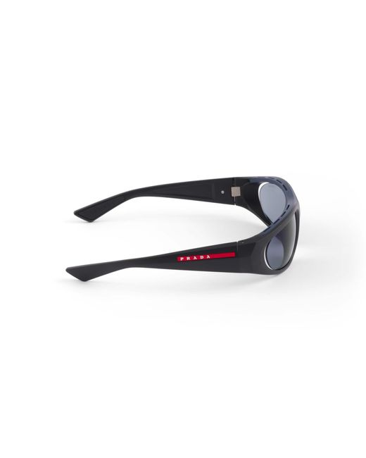 Prada Blue Linea Rossa Active Sunglasses for men