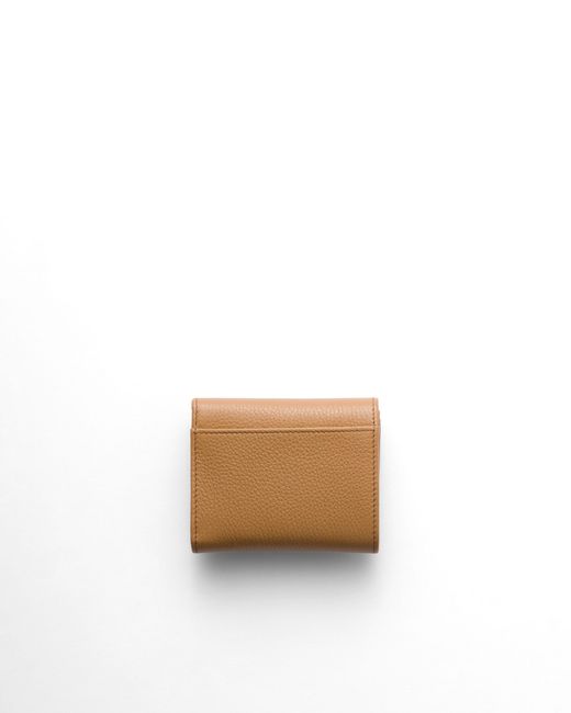 Prada White Small Leather Wallet