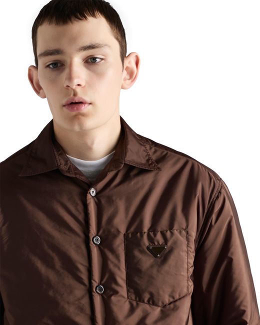 Camicia di Prada in Brown da Uomo