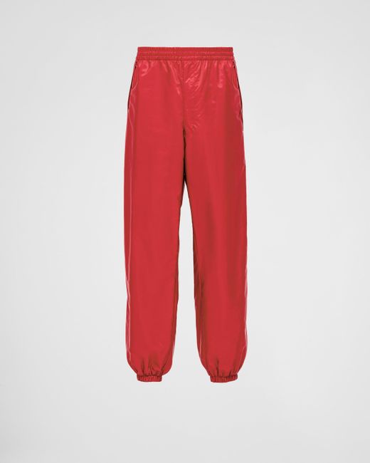 Pantaloni di Prada in Red da Uomo