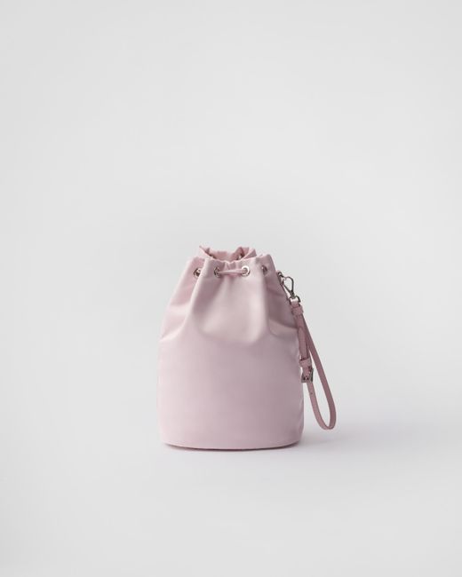 Prada Pink Pouch Aus Re-Nylon