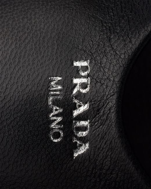 Prada Black Leather Pumps