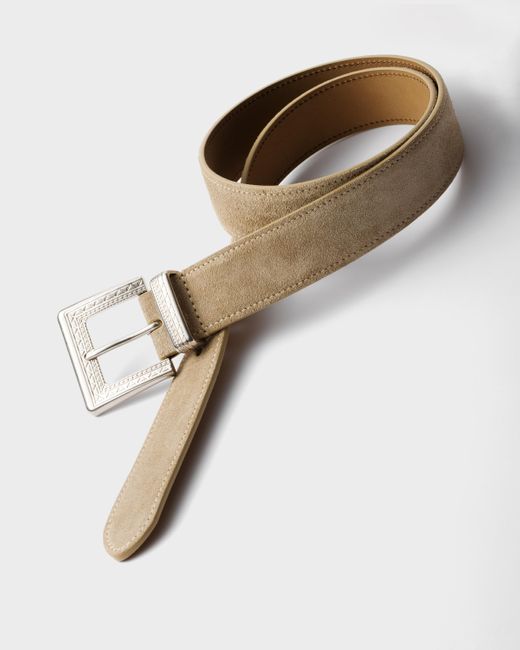 Cintura di Prada in Natural da Uomo