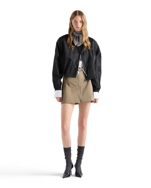 Prada Black Re-Nylon Blouson Jacket