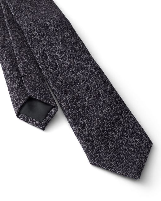 Prada White Wool And Silk Tie for men