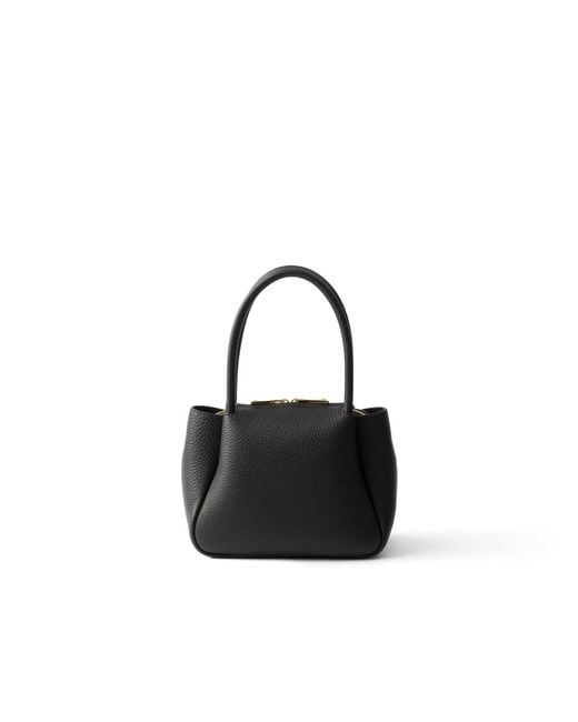 Prada Black Liaison Mini Leather Handbag