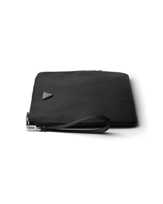 Pouch di Prada in Black da Uomo