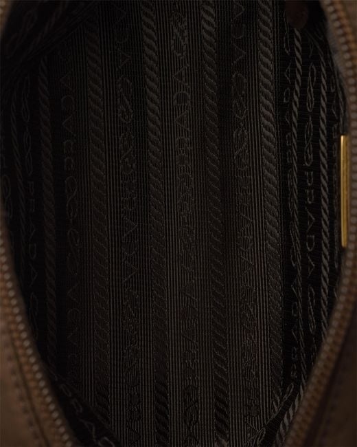 Prada Brown Small Re-Nylon Pouch