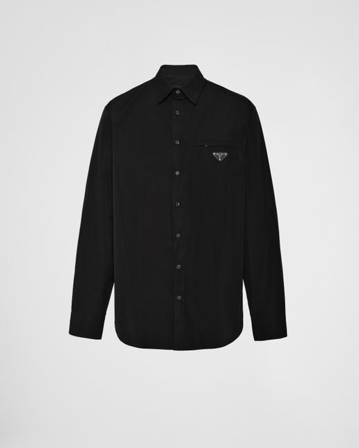Prada Black Cotton Shirt for men