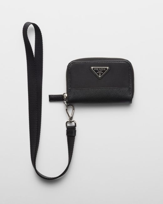Prada mens wallet with coin pocket hotsell