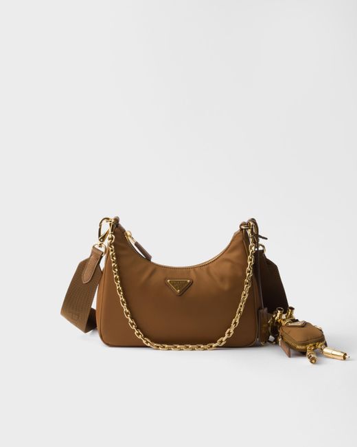 Borsa Re-Edition 2005 di Prada in Brown
