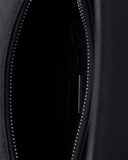 Prada Black Re-Edition 2005 Re-Nylon And Saffiano Mini Bag
