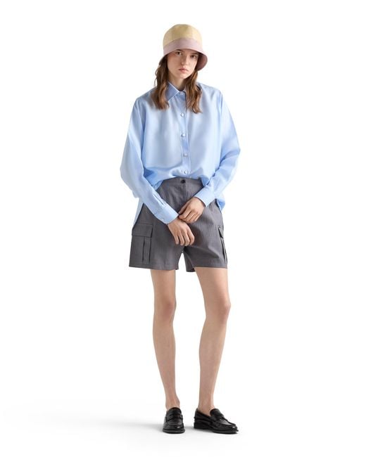Camicia di Prada in Blue