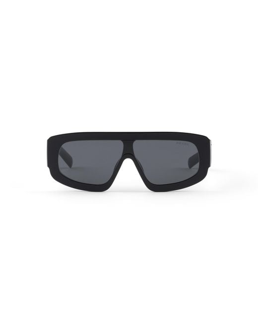 Prada Multicolor Sunglasses With Triangle Logo for men