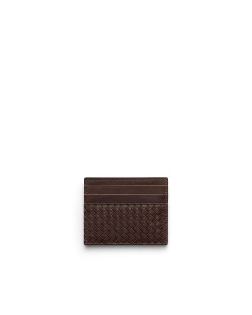 Prada White Leather Card Holder, Sienna for men