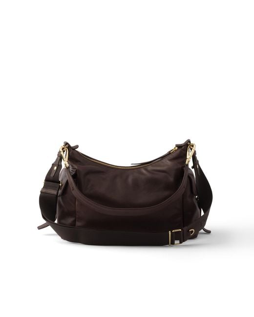 Borsa Explore Large di Prada in Brown