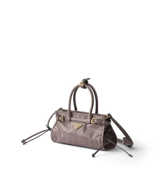 Prada Multicolor Bonnie Leather Mini Handbag