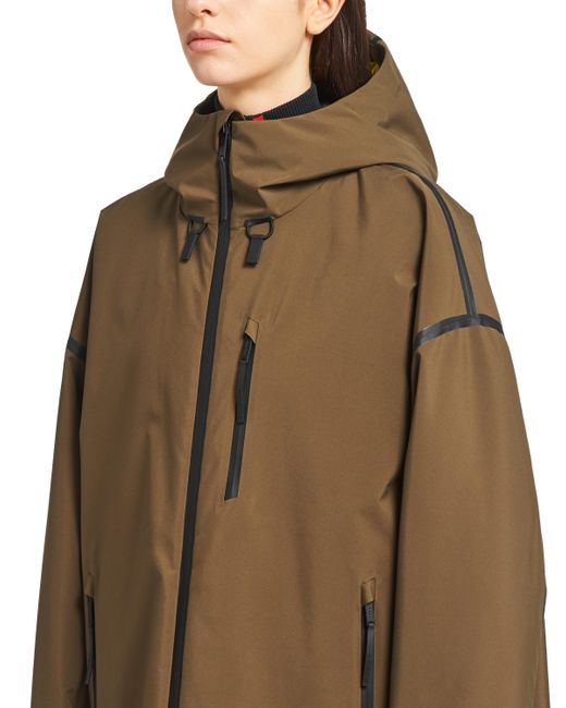 Prada Natural Light Extreme-Tex Padded Raincoat