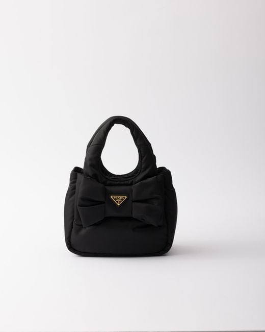 Mini Borsa A Mano di Prada in Black