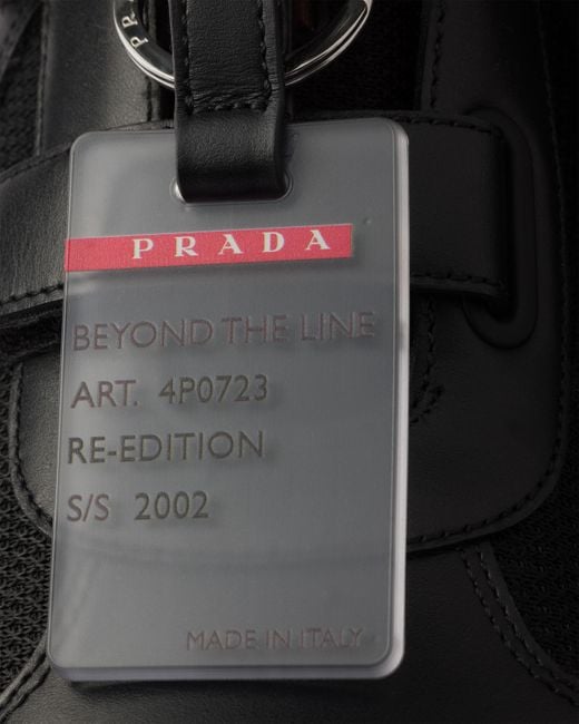 Prada Black America's Cup Original Sneakers for men