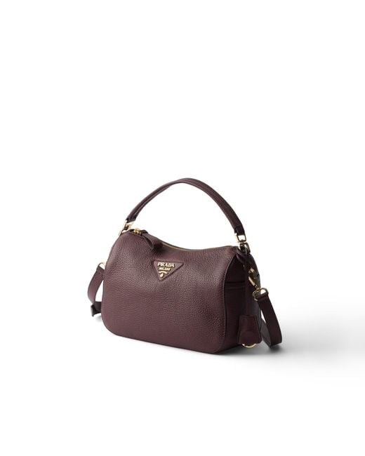 Borsa Small di Prada in Purple