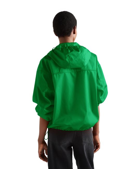 Prada Green Re-Nylon Rain Jacket
