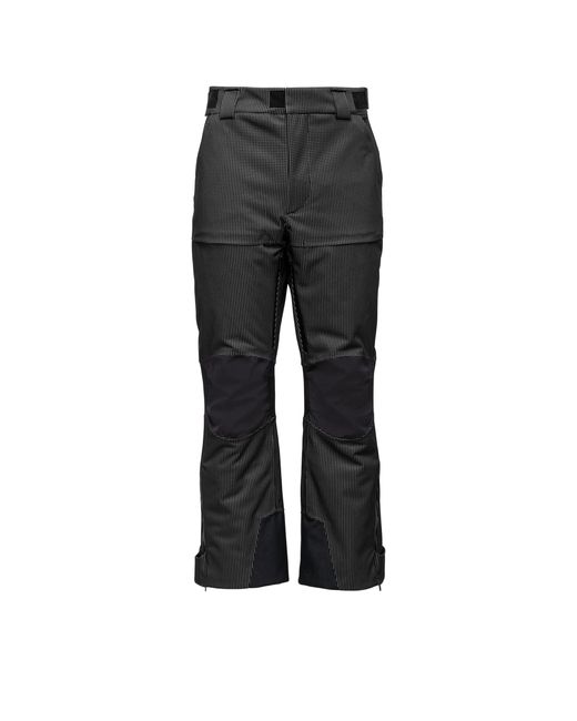 Prada Gray Reflective Fabric Ski Pants for men