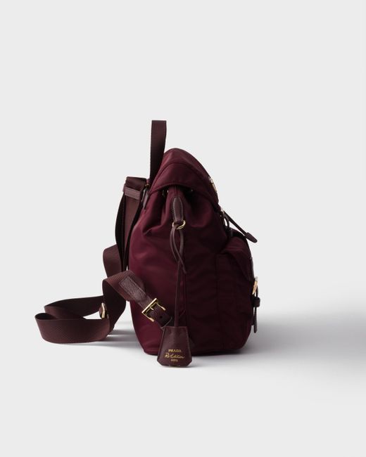 Prada Red Re-Edition 1978 Kleiner Rucksack Aus Re-Nylon