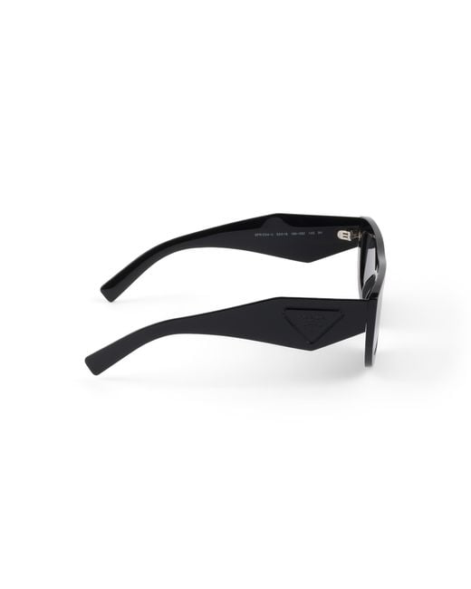 Gafas De Sol Con Logo Triangular, Mujer Prada de color Multicolor
