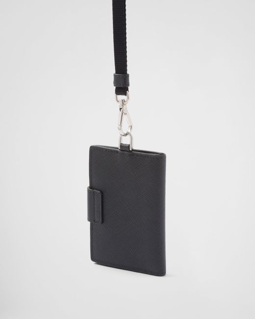 Portacarte di Prada in Black da Uomo