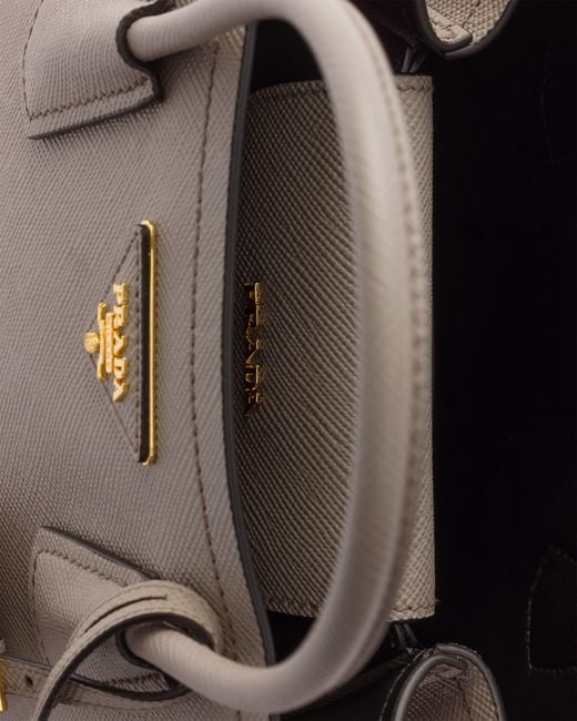 Prada Multicolor Double Small Saffiano Leather Bag