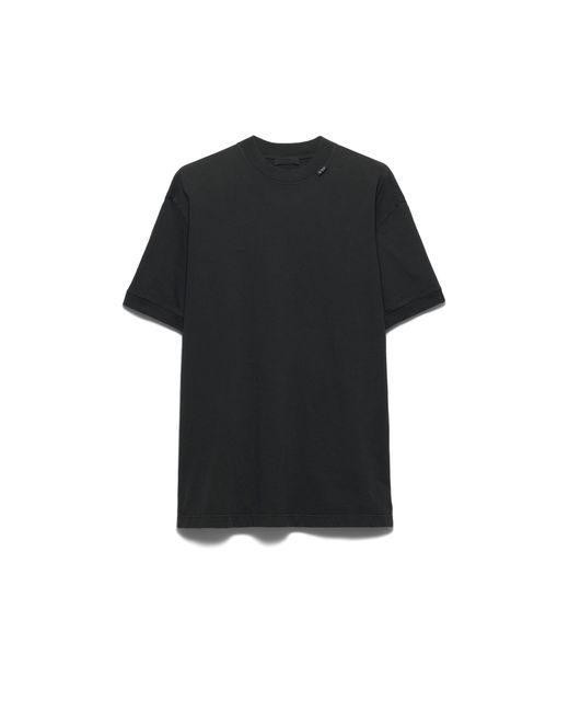 Prada Black Short-Sleeved Cotton T-Shirt for men