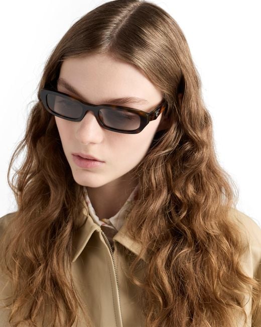 Gafas De Sol Symbole, Mujer Prada de color White