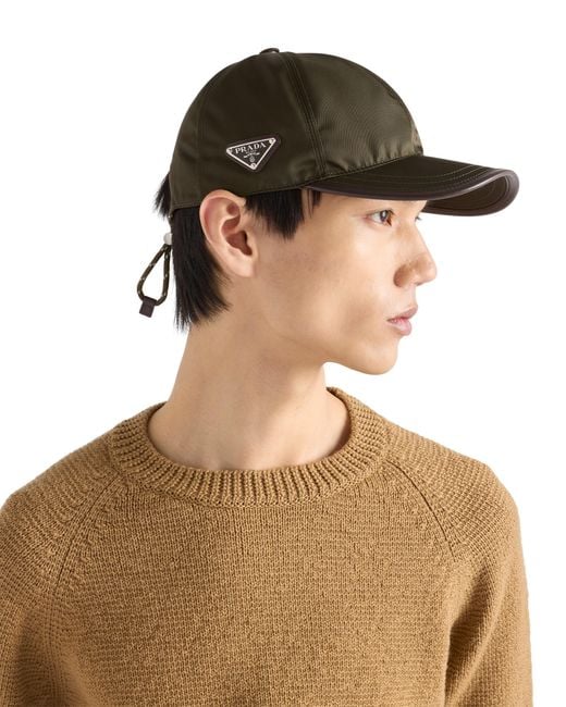 Prada Multicolor Speedrock Re-Nylon Baseball Cap for men
