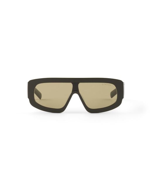 Prada Multicolor Sunglasses With Triangle Logo for men